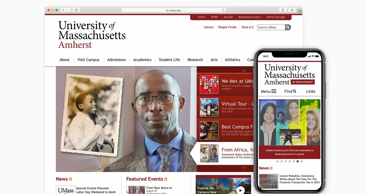 UMASS Gateway Website